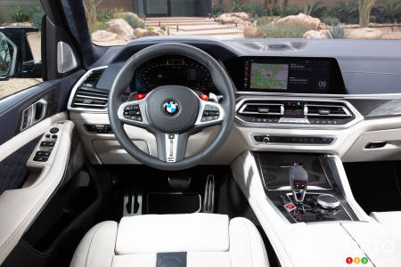 BMW X6 M Competition, interior
